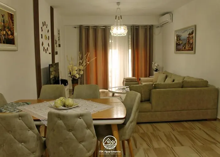 公寓 Mk Terraces Sarandë